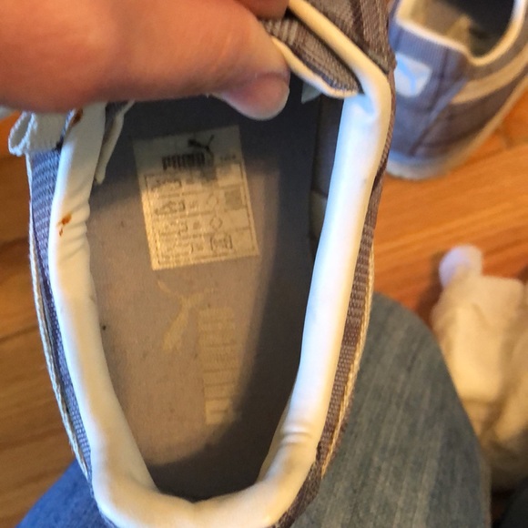 Plaid Puma sneakers - Picture 4 of 8